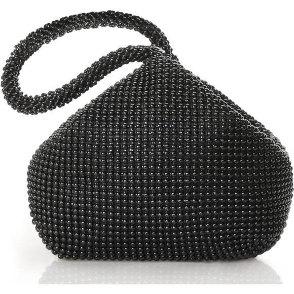 BABEYOND Women's Beaded Clutch Evening Bags Vintage Elegant Triangle Purse for - Picture 1 of 7